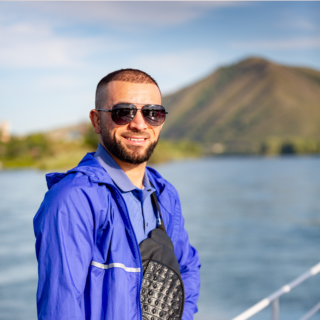 Участник автопробега